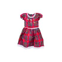 Vestido infantil xadrez festa junina