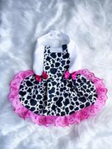 Vestido Jardineira Pet - Gato Ou Cachorro