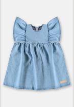 Vestido Jeans Bebê Up Baby