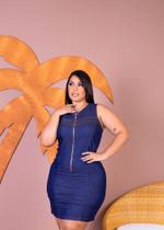 Vestido jeans c/lycra Vestido jeans c/lycra