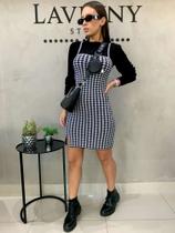 Vestido jeans curto cavado tamanho único P ao GG