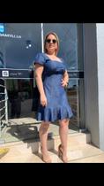Vestido jeans Damyller tamanho g
