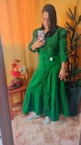 Vestido jeans e jaqueta com elastano conjunto M 38/40 Vestido jeans e jaqueta com elastano conjunto M 38/40