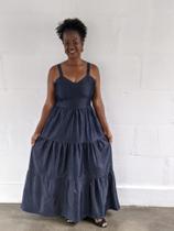 Vestido Jeans longo 3 Marias Vestido Jeans longo 3 Marias