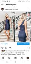 vestido jeans ombro só