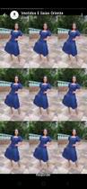 Vestido jeans tamanho 38 ao 44