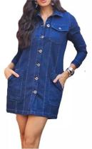 Vestido Jeans Vie Denim Modelo Isabella - P Ao Gg