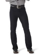 Vestido Jeans Wrangler Wrancher para homens, azul marinho, ajuste justo, 36 L x 34 L