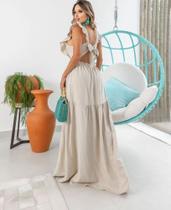 Vestido Jessica de linho tam único