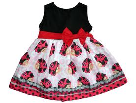 Vestido Joaninha Festa Infantil Temática Vestido Joaninha Festa Infantil Temática