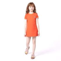 Vestido jumper laranja