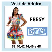 VESTIDO JUNINO FRESY AD TAM.38 ao 48 TANGO