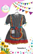 Vestido Junino infantil colorido (Tam. 6) Vestido Junino infantil colorido (Tam. 6)