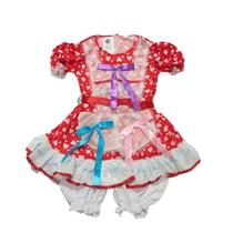 Vestido Junino Infantil Duda