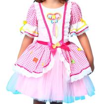 Vestido Junino Infantil Xadrez Rosa Com 2 Chapéu Caipira de Luxo pra Menina Dança Escola Quadrilha Vestido Junino Infantil Xadrez Rosa Com 2 Chapéu Caipira de Luxo pra Menina Dança Escola Quadrilha