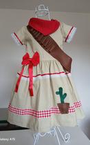 Vestido junino Maria Bonita