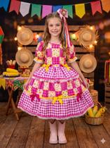 Vestido Junino Mimadine Luxo Milena Infantil