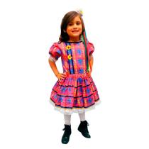 Vestido Junino Rosa Vestido Junino Rosa