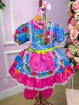 Vestido Junino Rute - Estilo Quadrilha São João Vestido Junino Rute - Estilo Quadrilha São João