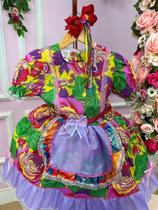 Vestido Junino Tropical Carina
