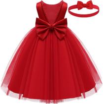 Vestido Jup'Elle Toddler Girl Red Birthday Wedding 4 Anos Vestido Jup'Elle Toddler Girl Red Birthday Wedding 4 Anos