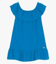 Vestido Juvenil Ciganinha Com Babados Trick Nick Vestido Juvenil Ciganinha Com Babados Trick Nick