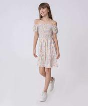 Vestido Juvenil Ciganinha Estampado Marisa Tam 10 a 16-52004 Vestido Juvenil Ciganinha Estampado Marisa Tam 10 a 16-52004