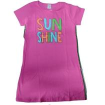 Vestido juvenil m/c have fun cotton sun shine