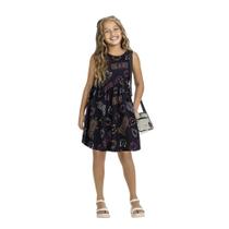 Vestido Juvenil Menina Verão Meia Malha Kyly 1000555