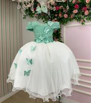 Vestido Juvenil Midi Vila Lele Sabrina Verde Oliva e Off - Elegante e Sofisticado