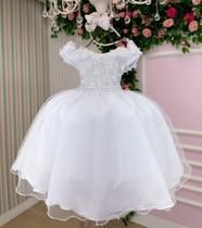 Vestido Juvenil Miss Cherry Raissa Branco (VESTJUMISSCHRAIB) Vestido Juvenil Miss Cherry Raissa Branco (VESTJUMISSCHRAIB)