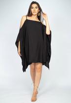 Vestido Kaftan Garaguá Preto