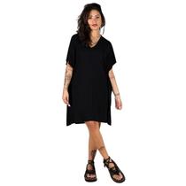 Vestido Kaftan Liso Vestido Kaftan Liso