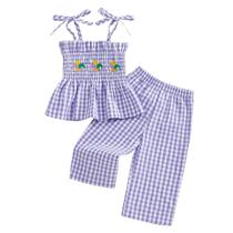 Vestido Kayotuas Toddler Girl Mardigras com alça