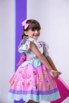 Vestido Kids Doces Doceria Candy Tematicos