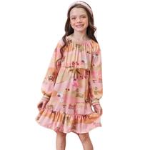 Vestido Kukie Alecrim Em Malha Waflle Colors Inverno