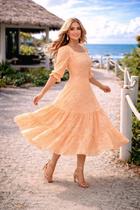Vestido Laise 100% Algodão Maxi Midi Terra Prometida