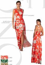 vestido laranja floral onça preta vestido laranja floral onça preta