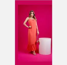 Vestido laranja