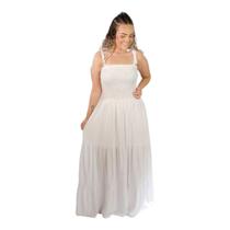 Vestido Lastex Alça longo saia três Marias Pré Wedding Festa Aniversário Casamento