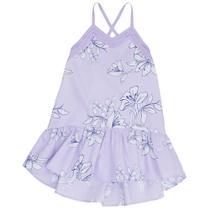 VESTIDO LAVANDINHA LILÁS GREEN - INFANTIL MENINA 8 Anos