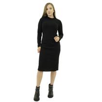 Vestido Lecimar Trico Cotele - 1703274 Vestido Lecimar Trico Cotele - 1703274