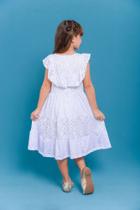 Vestido lese branco filha