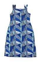 Vestido Liganete Evasê Midi Alças Duplas - Cor do Céu Vestido Liganete Evasê Midi Alças Duplas - Cor do Céu