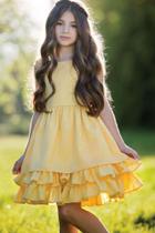 Vestido linha infantil