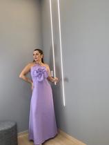 Vestido Linho Flor