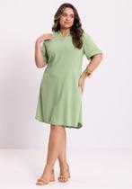 Vestido Linho Plus Size em Tecido Linho Lunender 20028