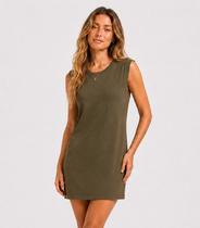 Vestido Liso Feminino Select Verde