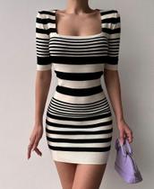 Vestido Listrado Vestido Listrado