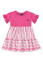 Vestido Listrado para Bebê Menina Bee Loop